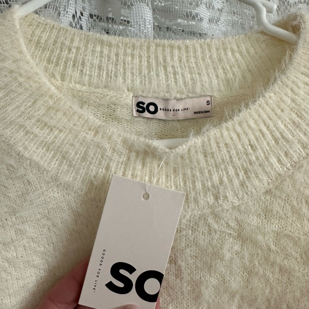 SO Soft Cream Pullover